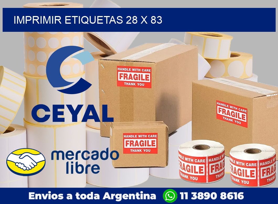 imprimir etiquetas 28 x 83
