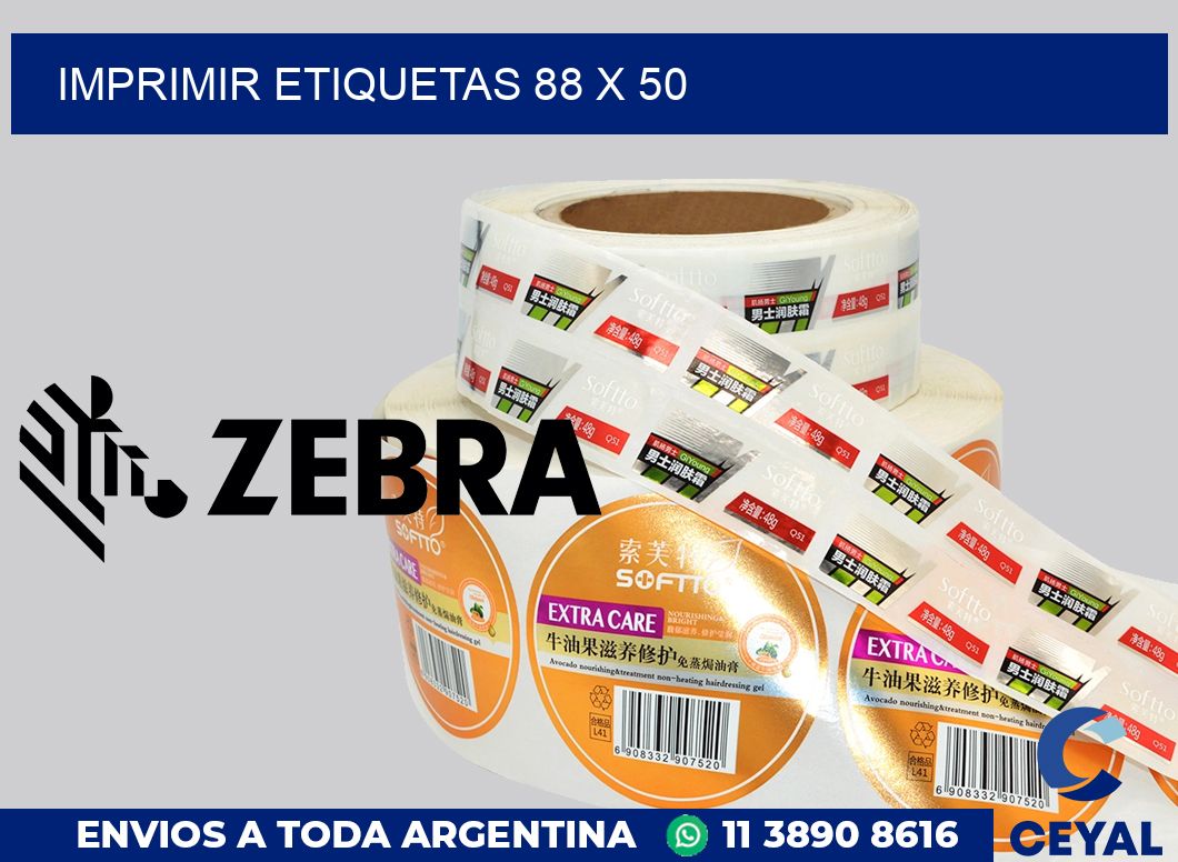 imprimir etiquetas 88 x 50