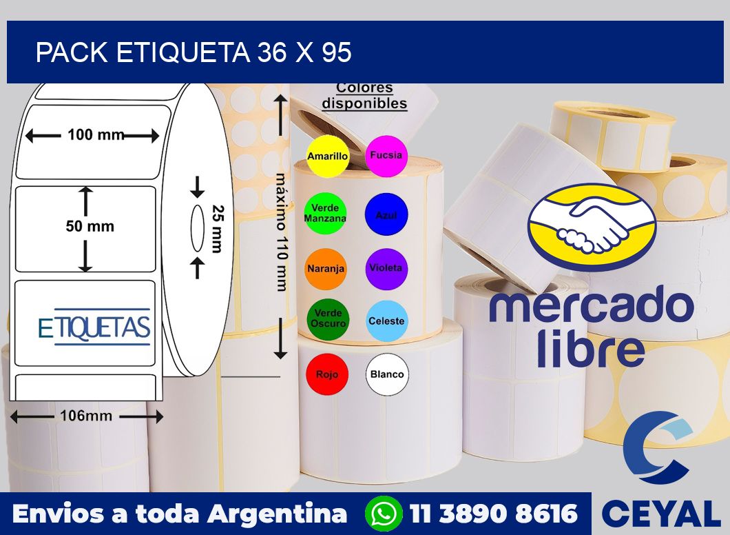 pack etiqueta 36 x 95