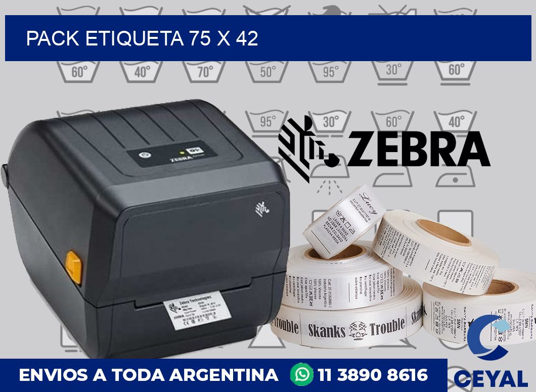 pack etiqueta 75 x 42