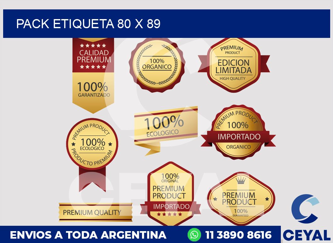 pack etiqueta 80 x 89
