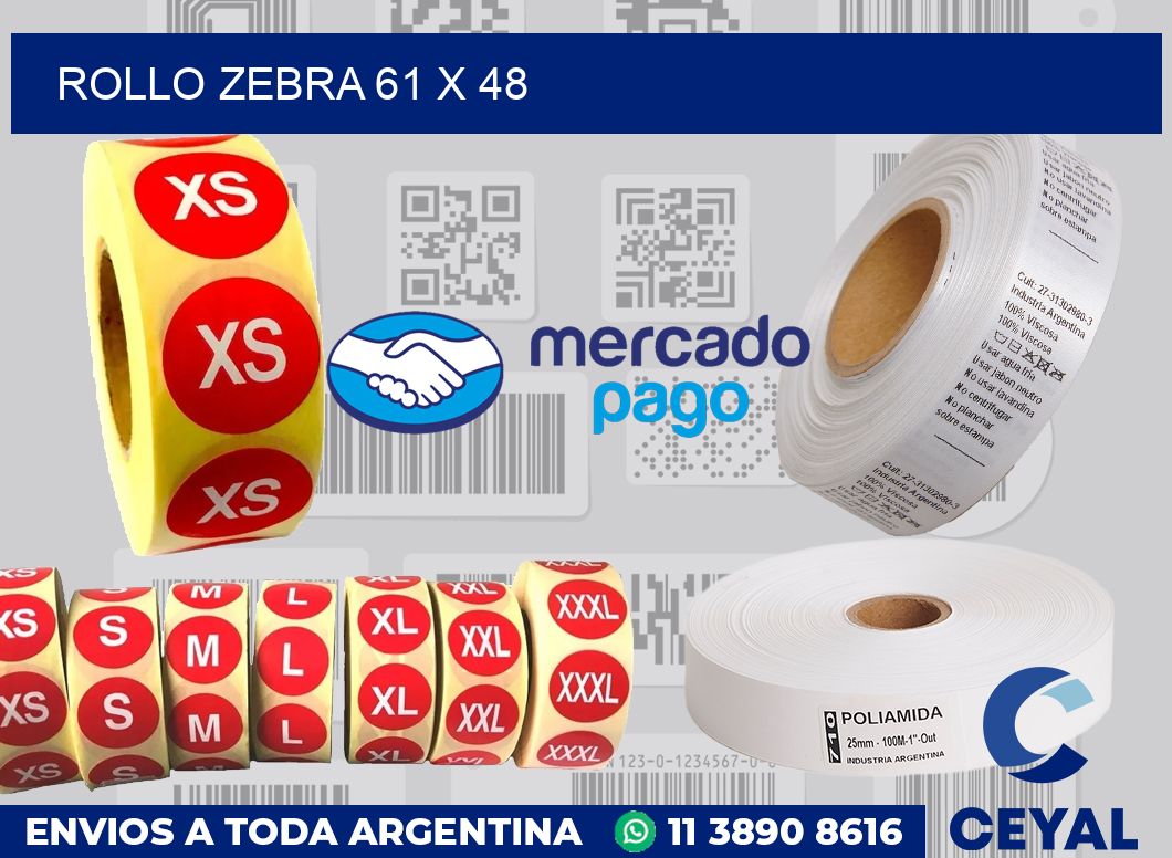 rollo zebra 61 x 48