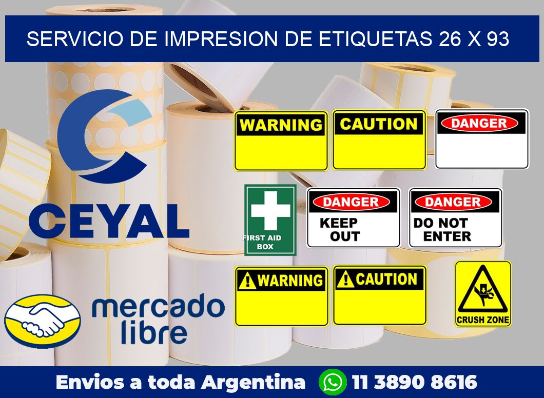 servicio de impresion de etiquetas 26 x 93