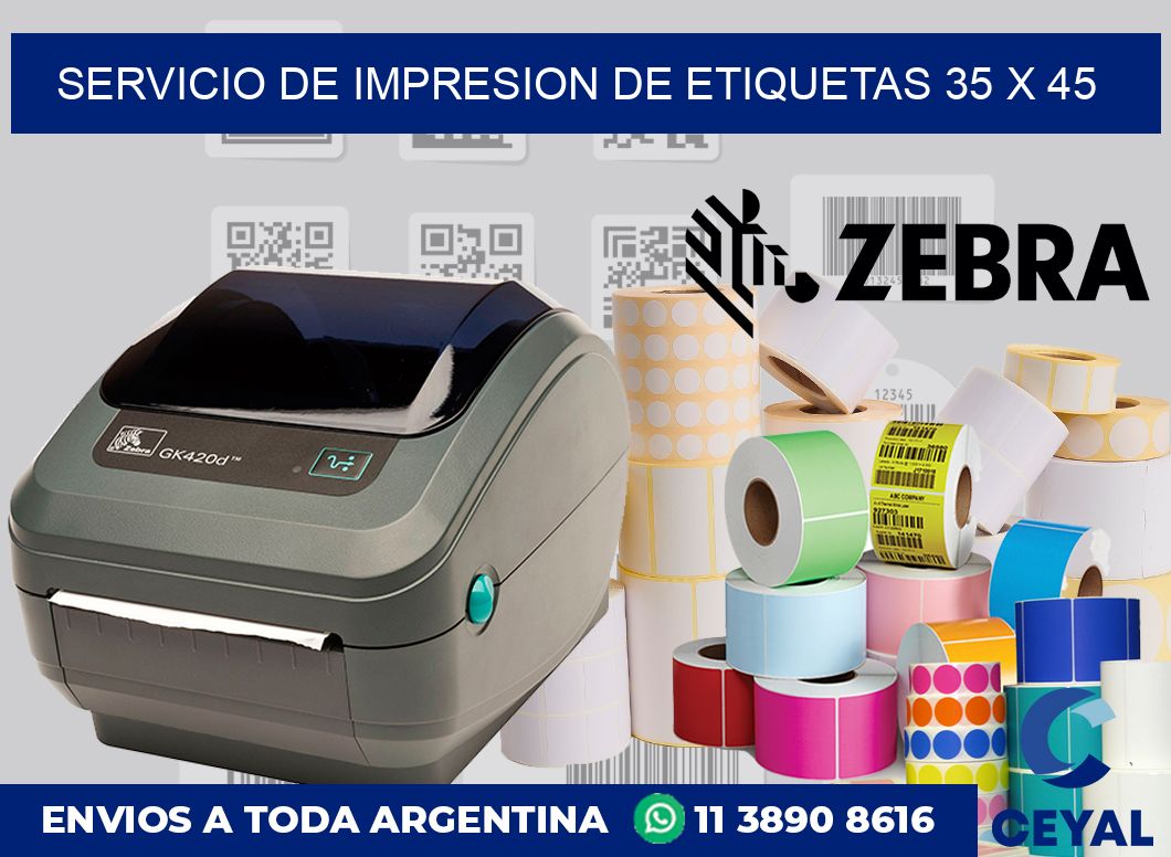 servicio de impresion de etiquetas 35 x 45