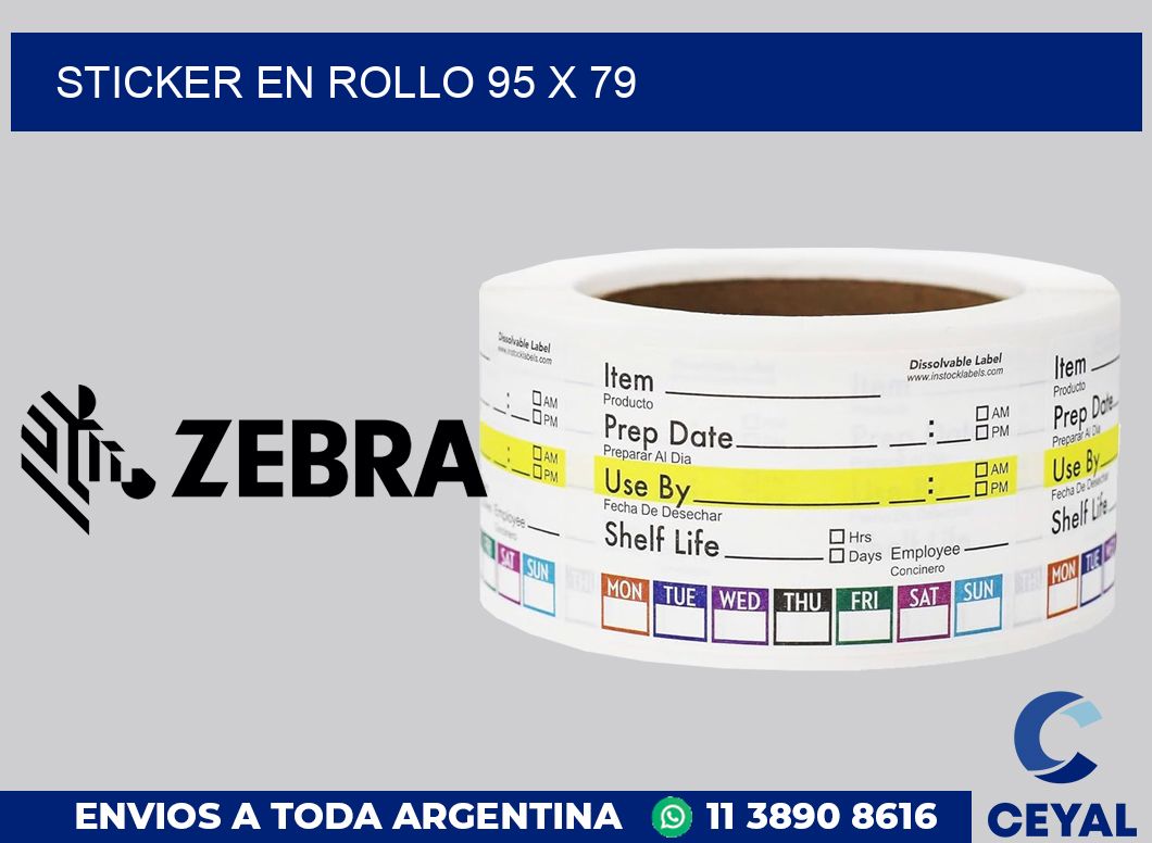 sticker en rollo 95 x 79