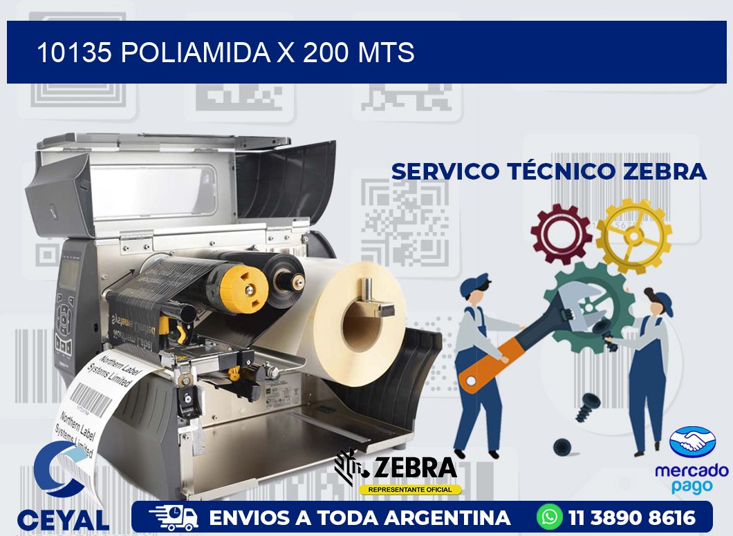 10135 POLIAMIDA X 200 MTS