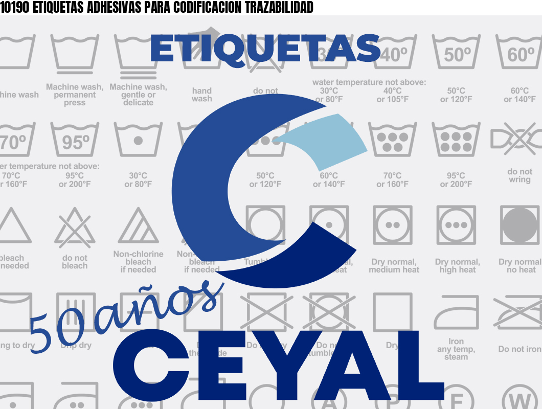 10190 ETIQUETAS ADHESIVAS PARA CODIFICACION TRAZABILIDAD