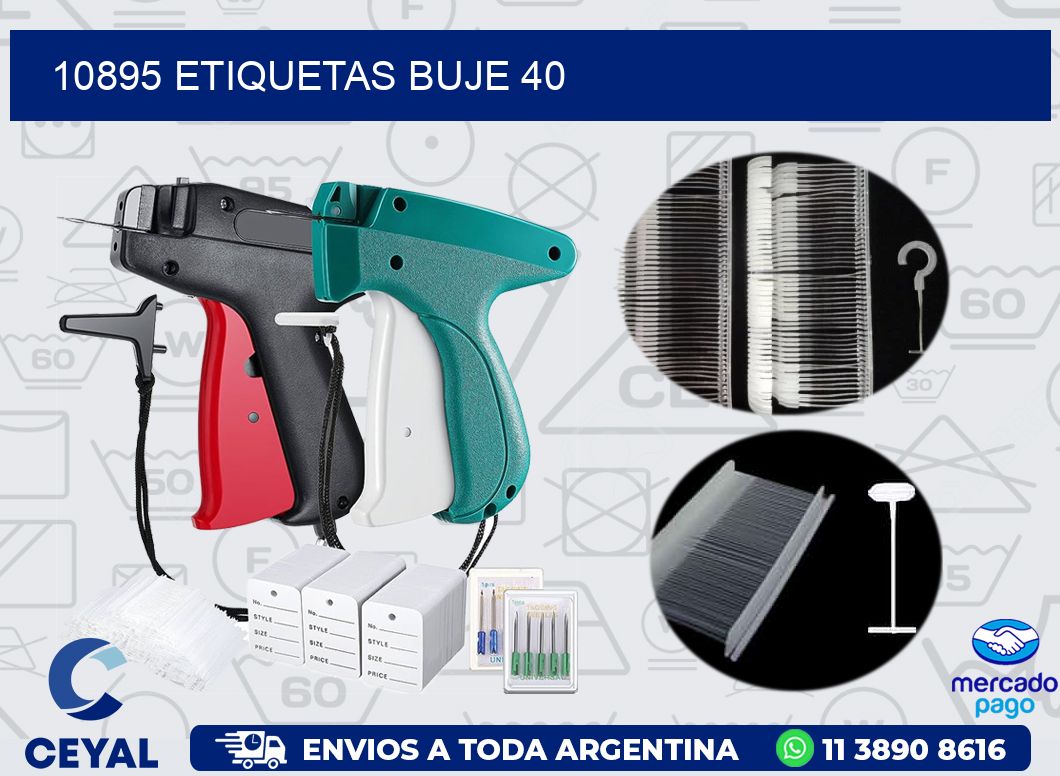 10895 ETIQUETAS BUJE 40