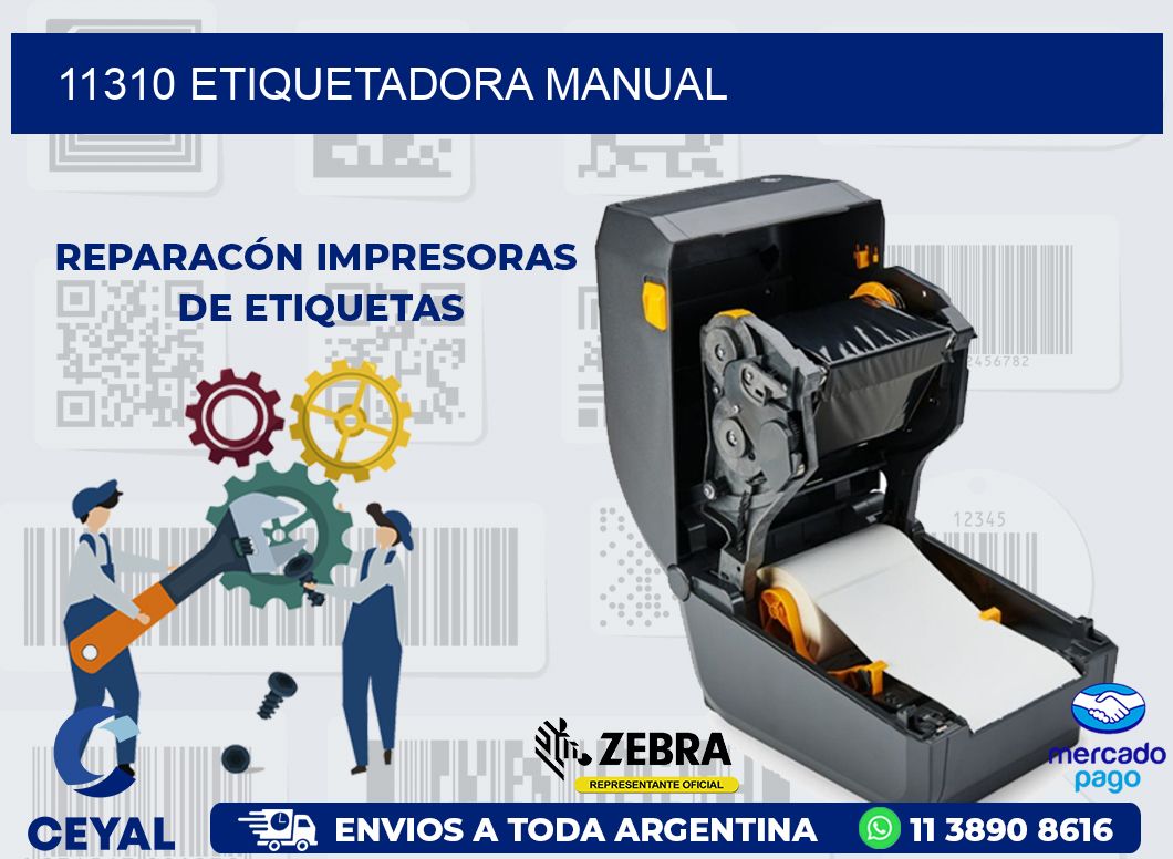 11310 ETIQUETADORA MANUAL