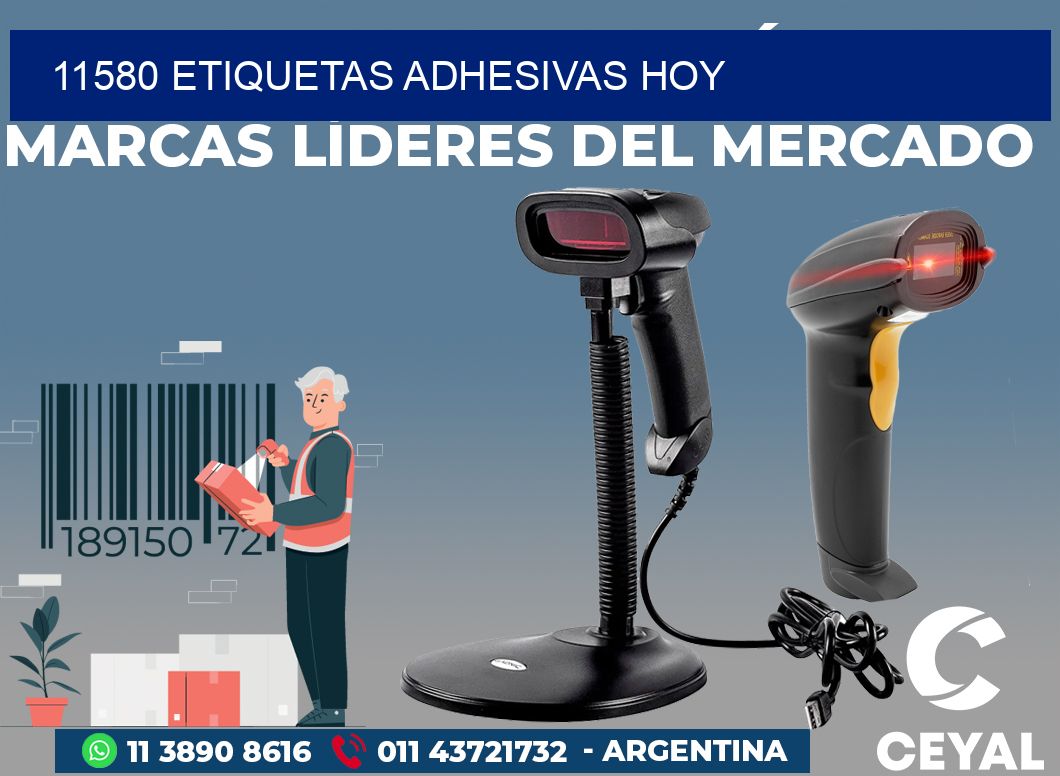 11580 ETIQUETAS ADHESIVAS HOY