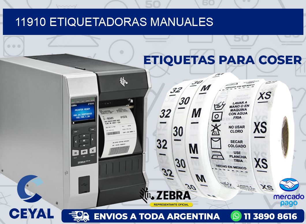 11910 ETIQUETADORAS MANUALES