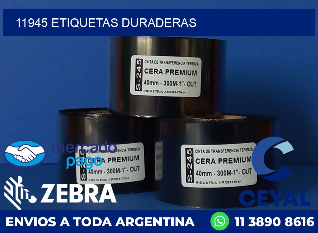 11945 ETIQUETAS DURADERAS