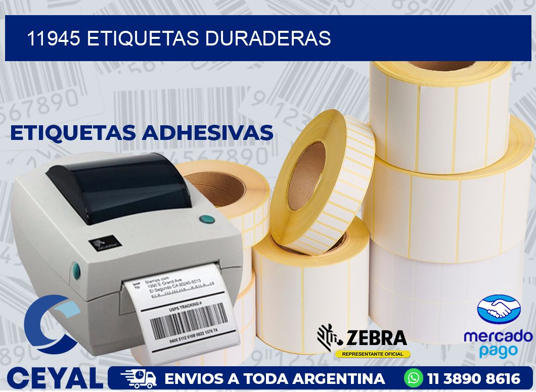 11945 ETIQUETAS DURADERAS