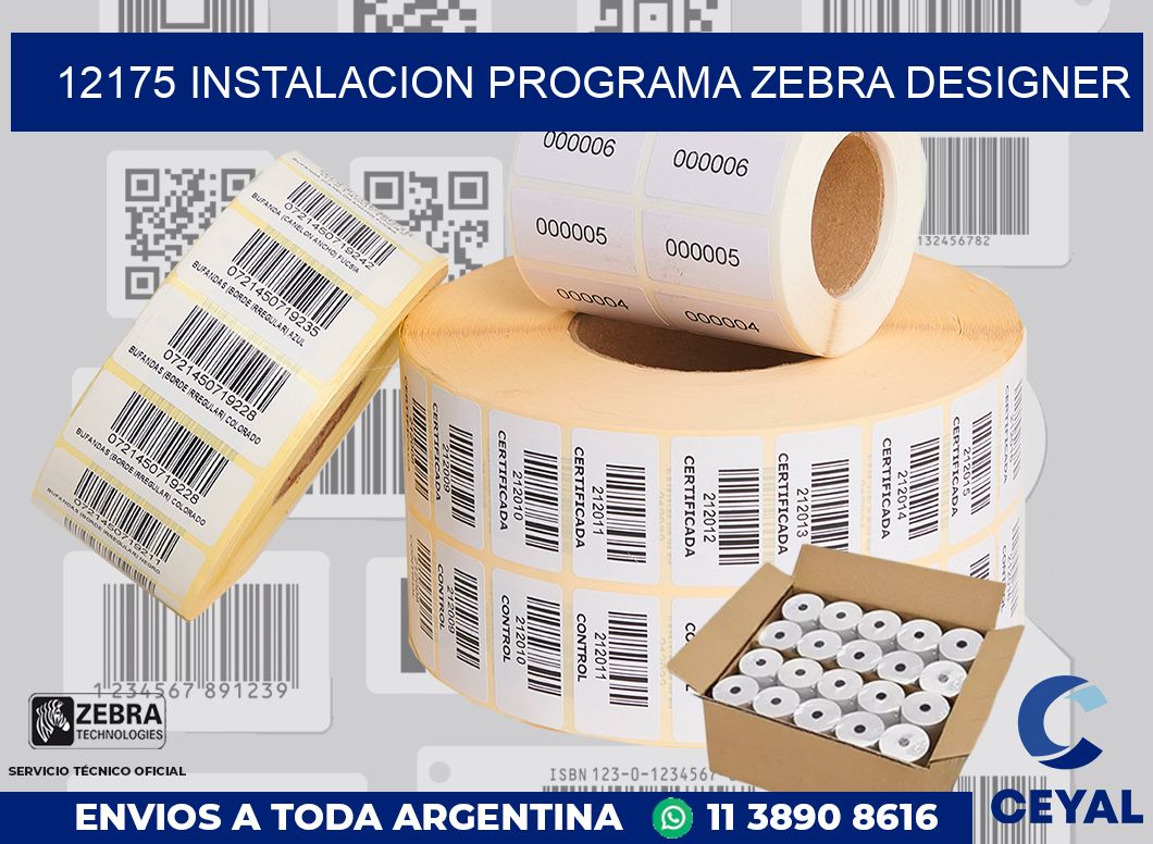 12175 INSTALACION PROGRAMA ZEBRA DESIGNER