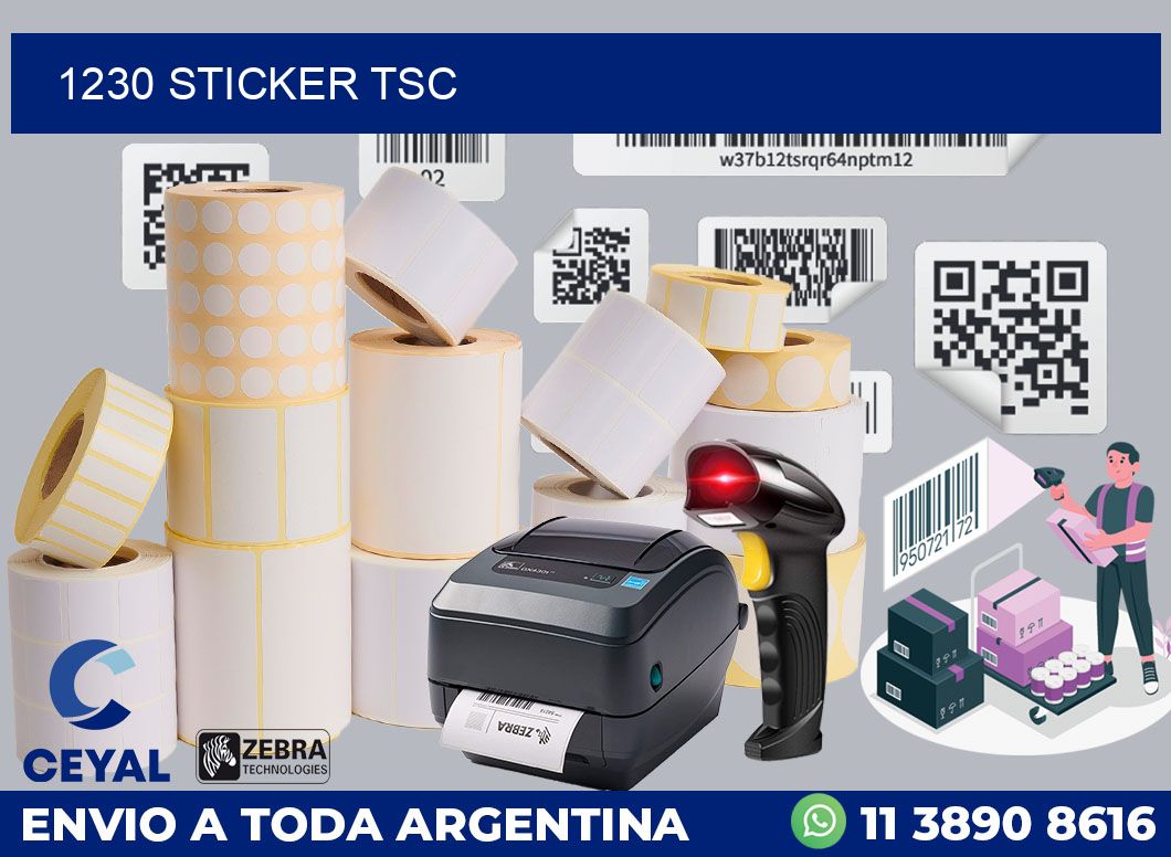 1230 STICKER TSC