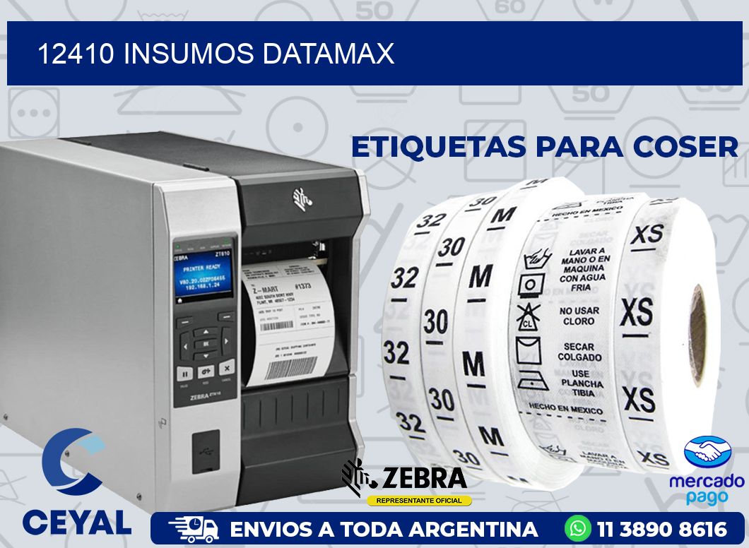 12410 INSUMOS DATAMAX