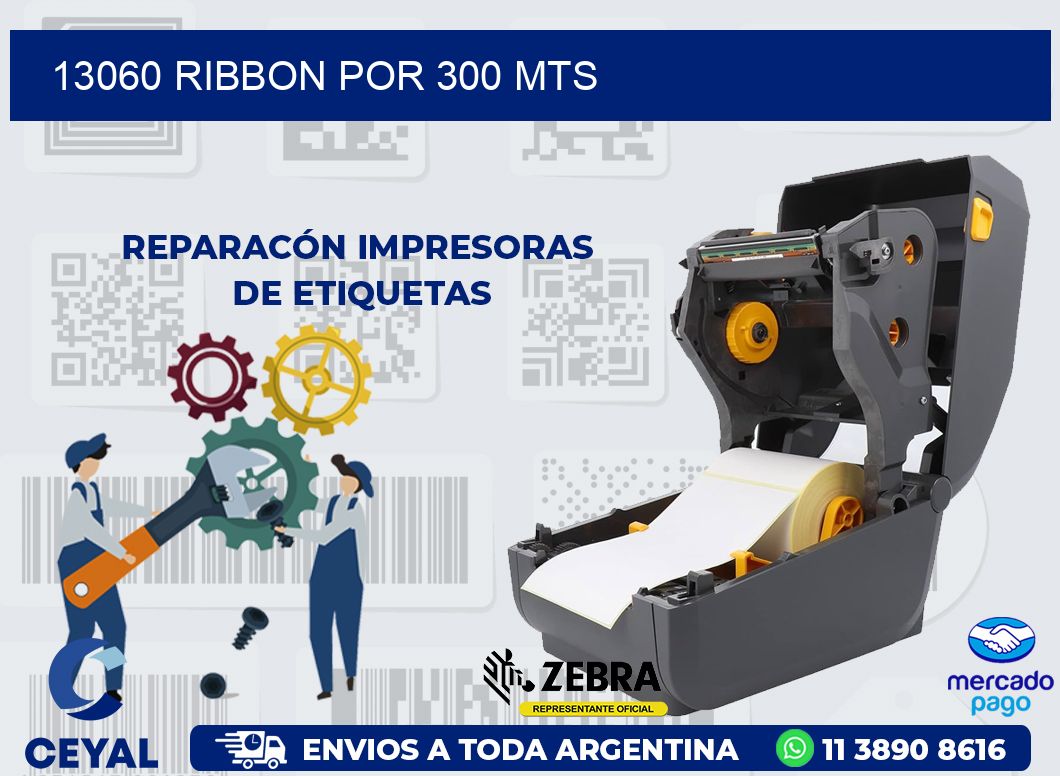 13060 RIBBON POR 300 MTS