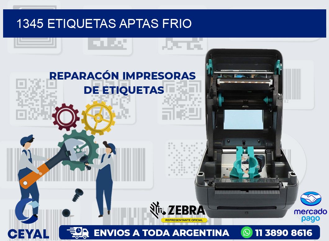 1345 ETIQUETAS APTAS FRIO