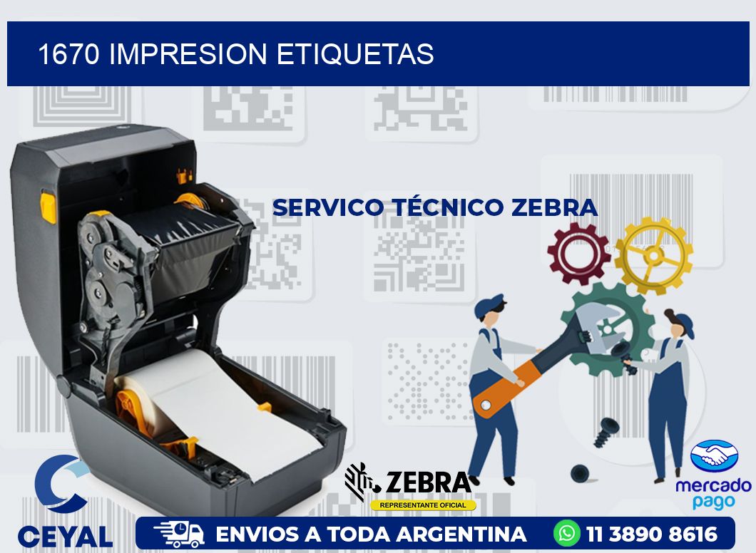 1670 IMPRESION ETIQUETAS