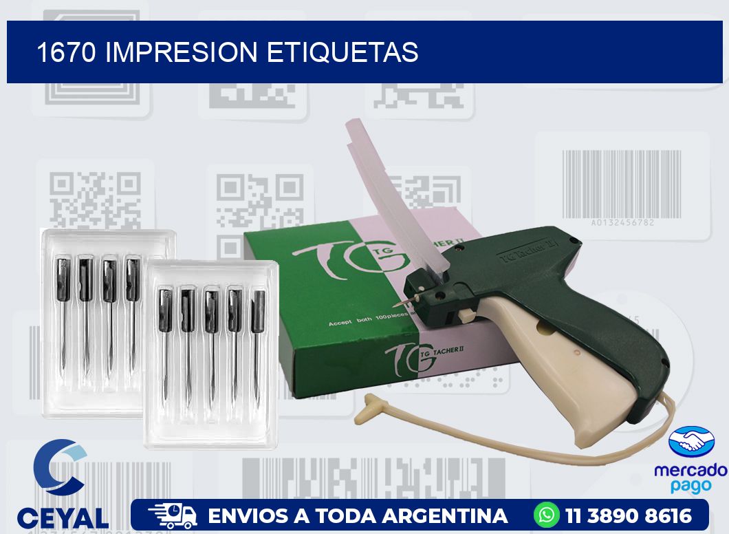 1670 IMPRESION ETIQUETAS