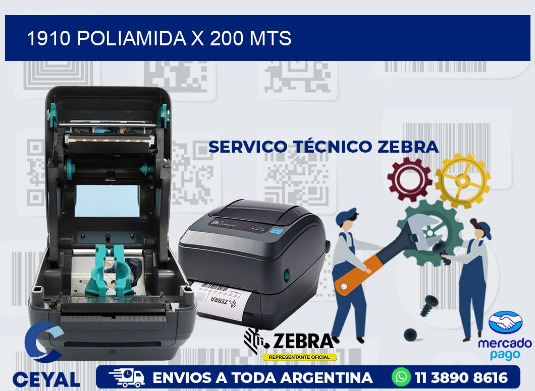 1910 POLIAMIDA X 200 MTS