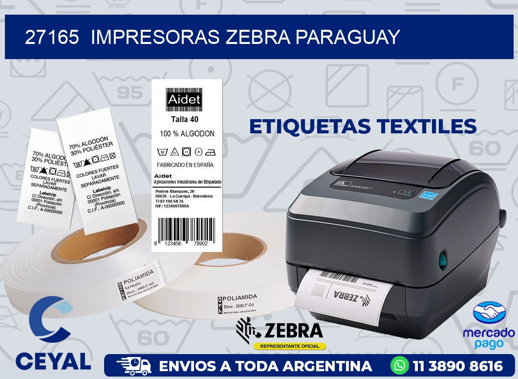 27165  IMPRESORAS ZEBRA PARAGUAY