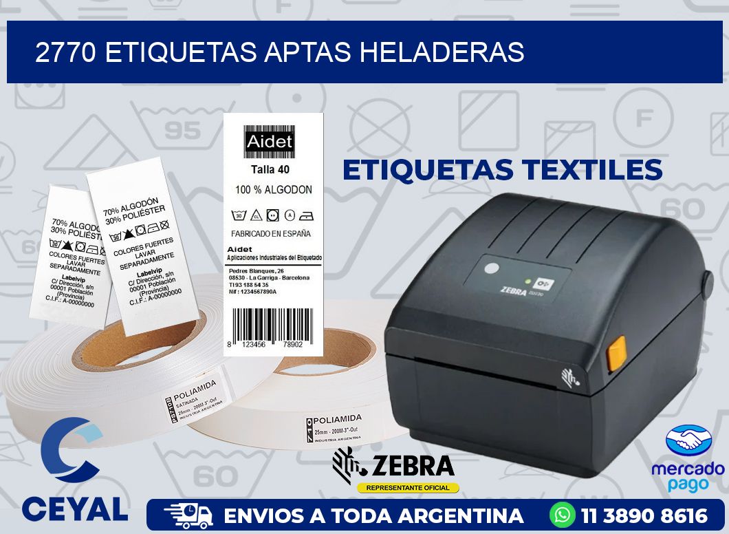 2770 ETIQUETAS APTAS HELADERAS