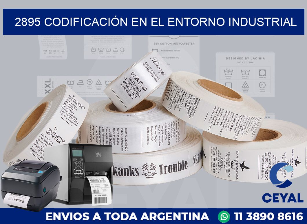 2895 CODIFICACIÓN EN EL ENTORNO INDUSTRIAL