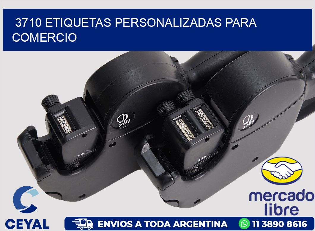 3710 ETIQUETAS PERSONALIZADAS PARA COMERCIO