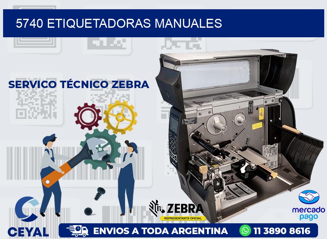 5740 ETIQUETADORAS MANUALES