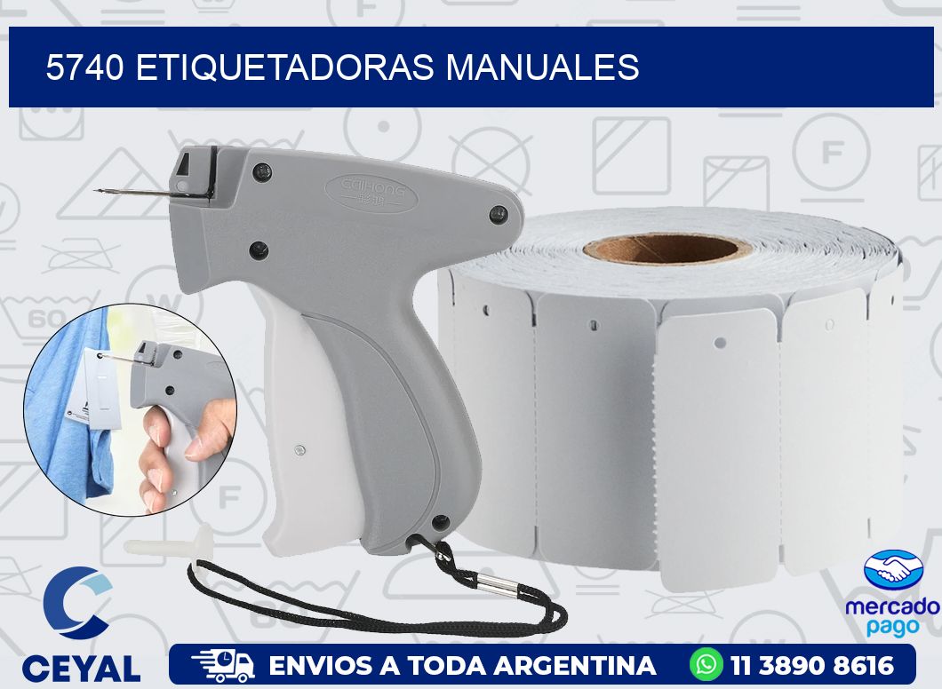 5740 ETIQUETADORAS MANUALES