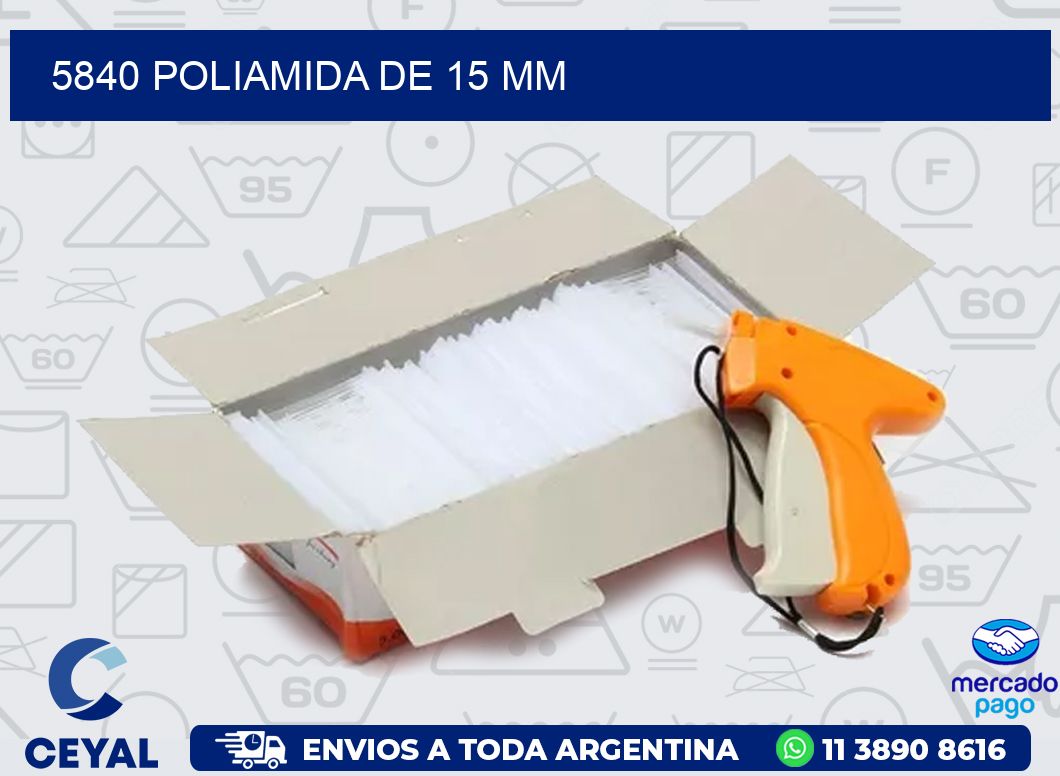 5840 POLIAMIDA DE 15 MM