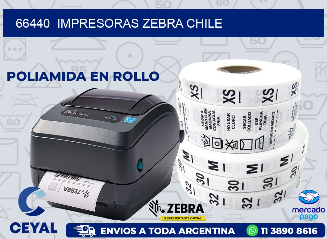 66440 IMPRESORAS ZEBRA CHILE