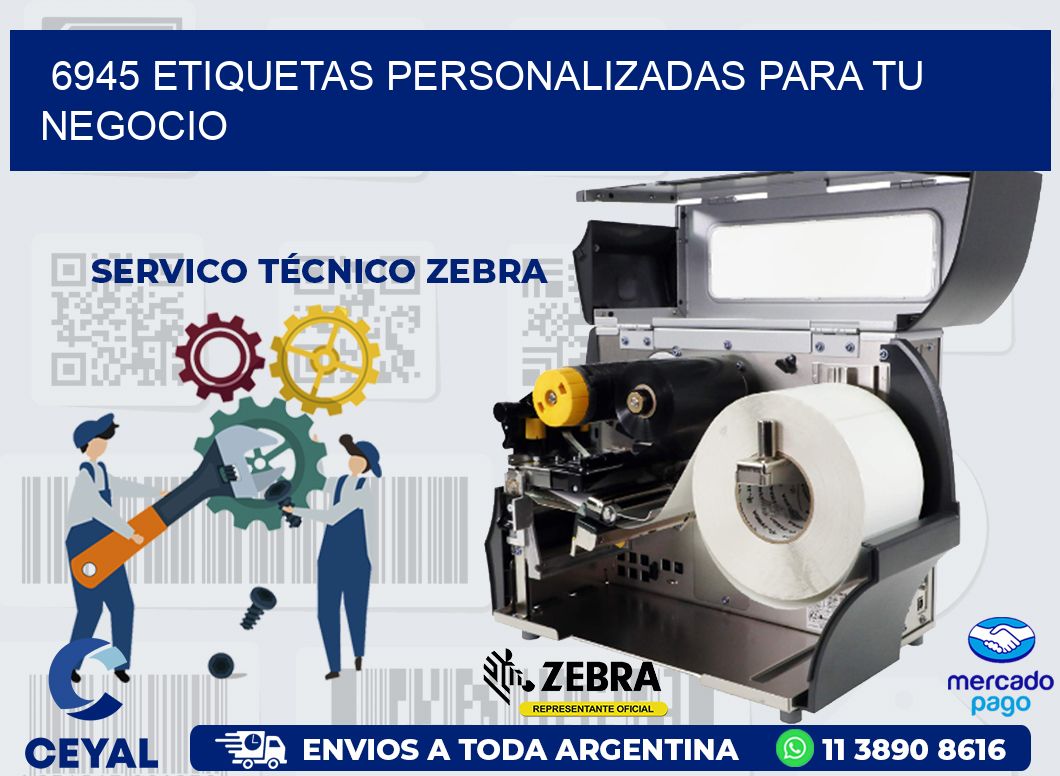 6945 ETIQUETAS PERSONALIZADAS PARA TU NEGOCIO