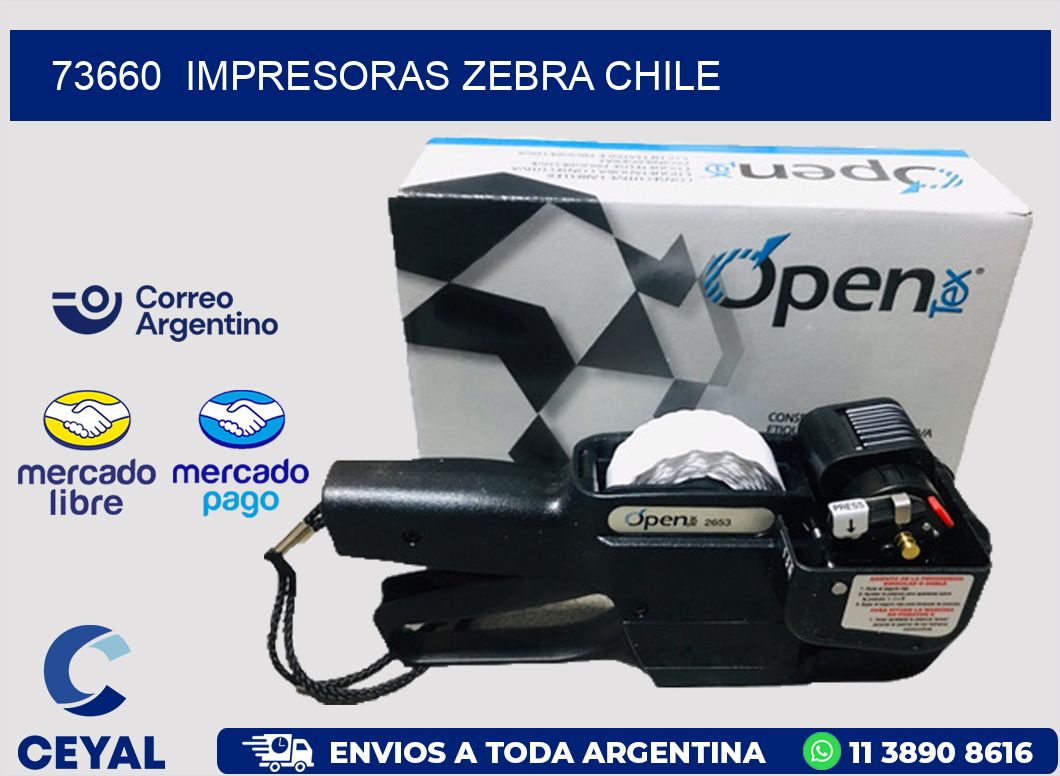 73660  IMPRESORAS ZEBRA CHILE