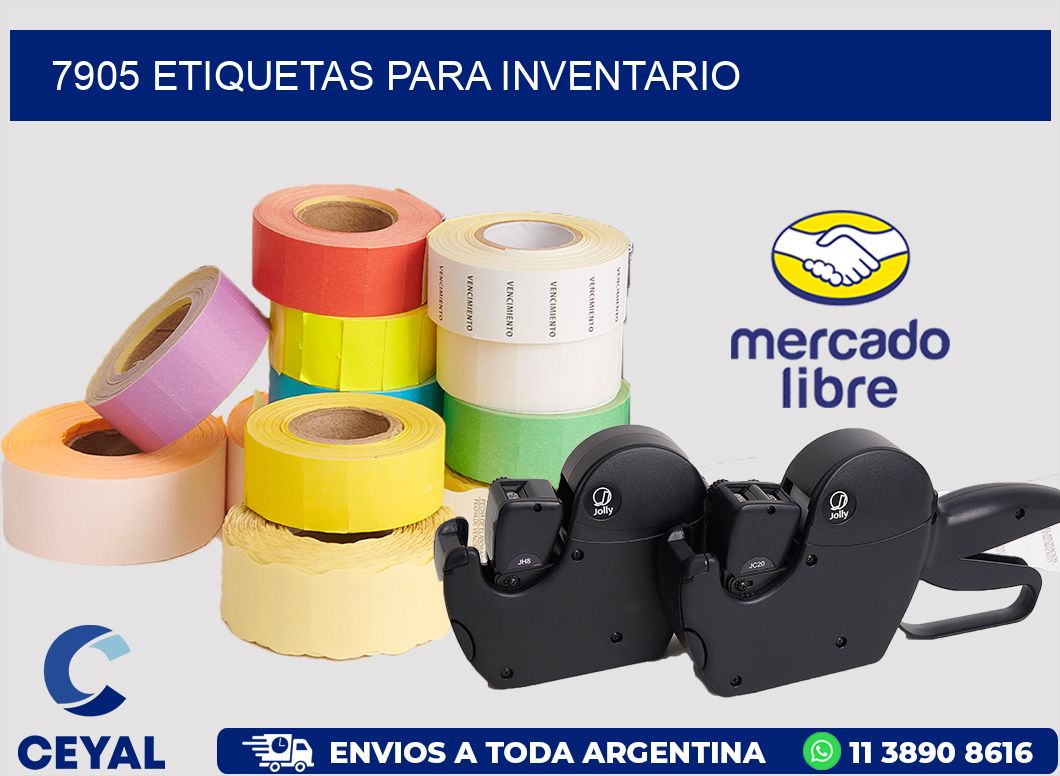 7905 ETIQUETAS PARA INVENTARIO