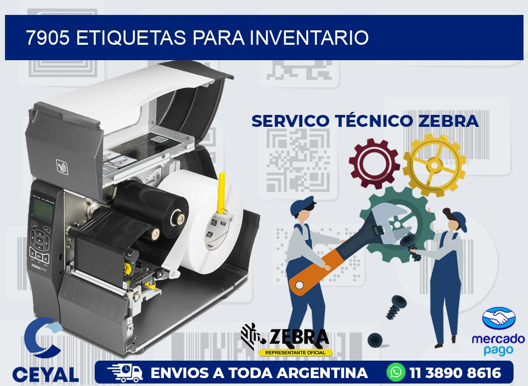 7905 ETIQUETAS PARA INVENTARIO