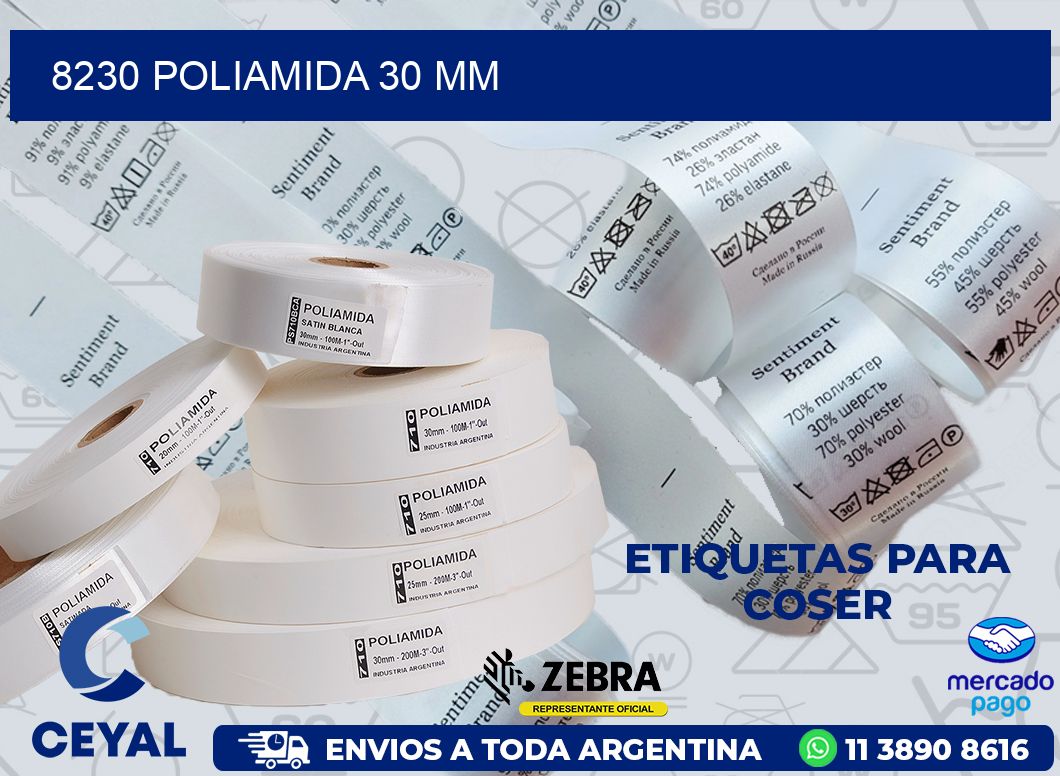 8230 POLIAMIDA 30 MM