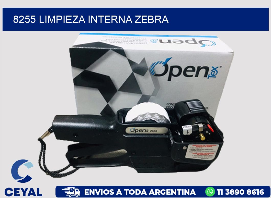 8255 LIMPIEZA INTERNA ZEBRA