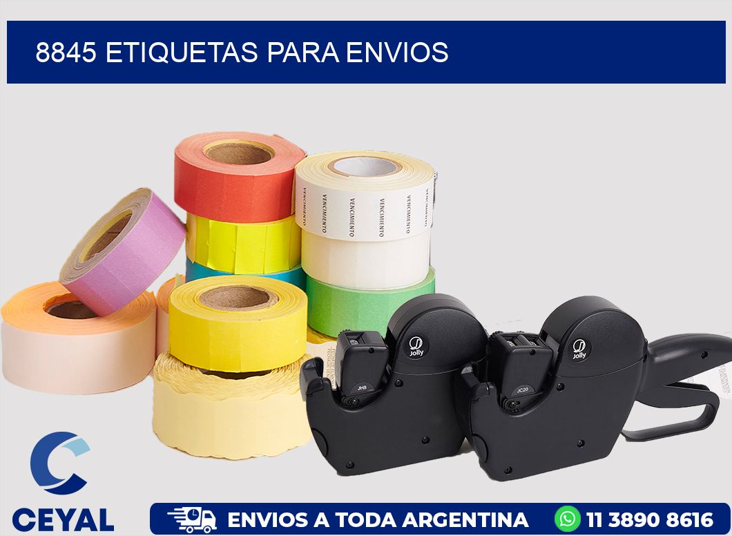 8845 ETIQUETAS PARA ENVIOS