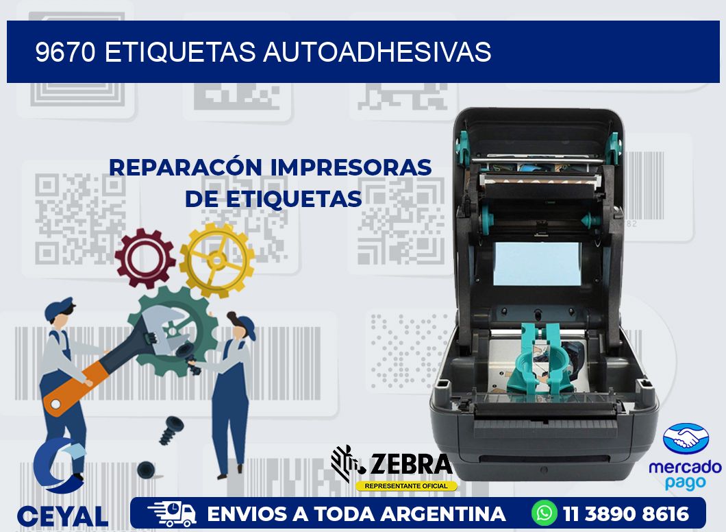 9670 ETIQUETAS AUTOADHESIVAS