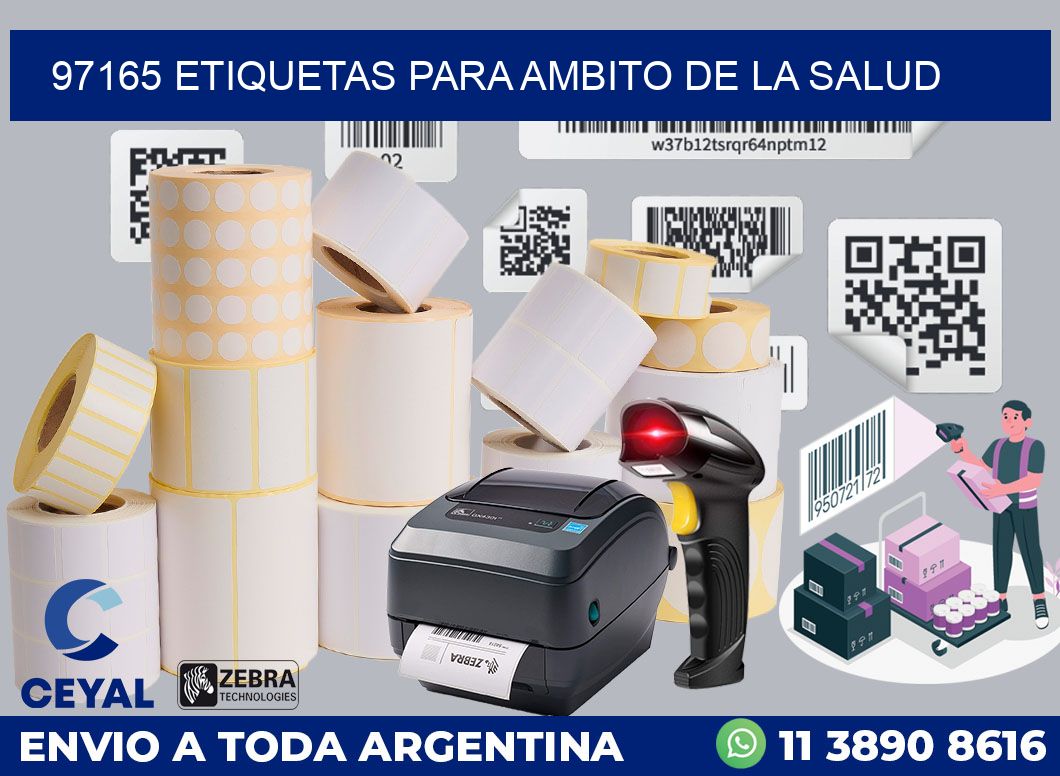97165 ETIQUETAS PARA AMBITO DE LA SALUD