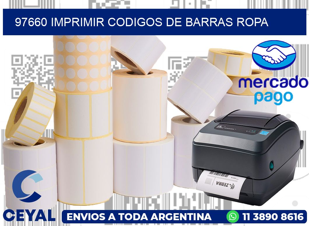 97660 IMPRIMIR CODIGOS DE BARRAS ROPA