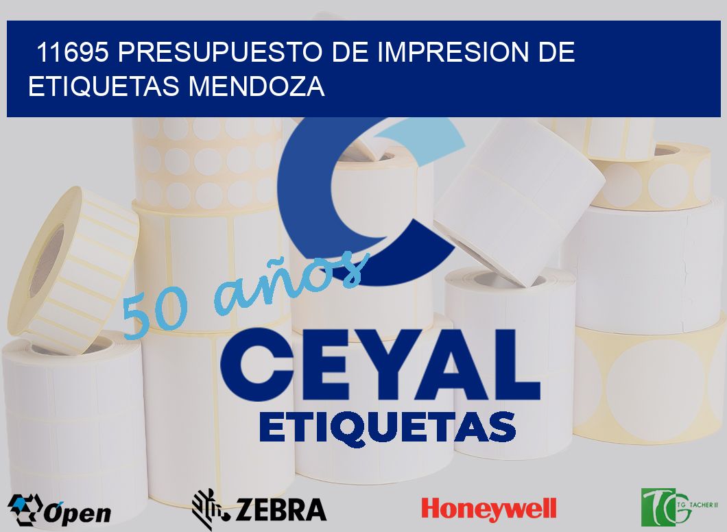 11695 PRESUPUESTO DE IMPRESION DE ETIQUETAS MENDOZA