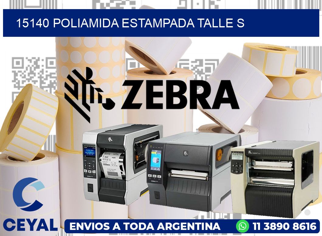 15140 POLIAMIDA ESTAMPADA TALLE S