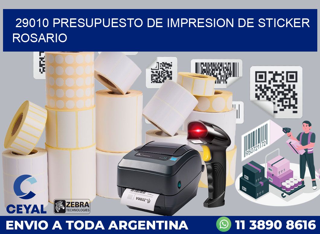 29010 PRESUPUESTO DE IMPRESION DE STICKER ROSARIO