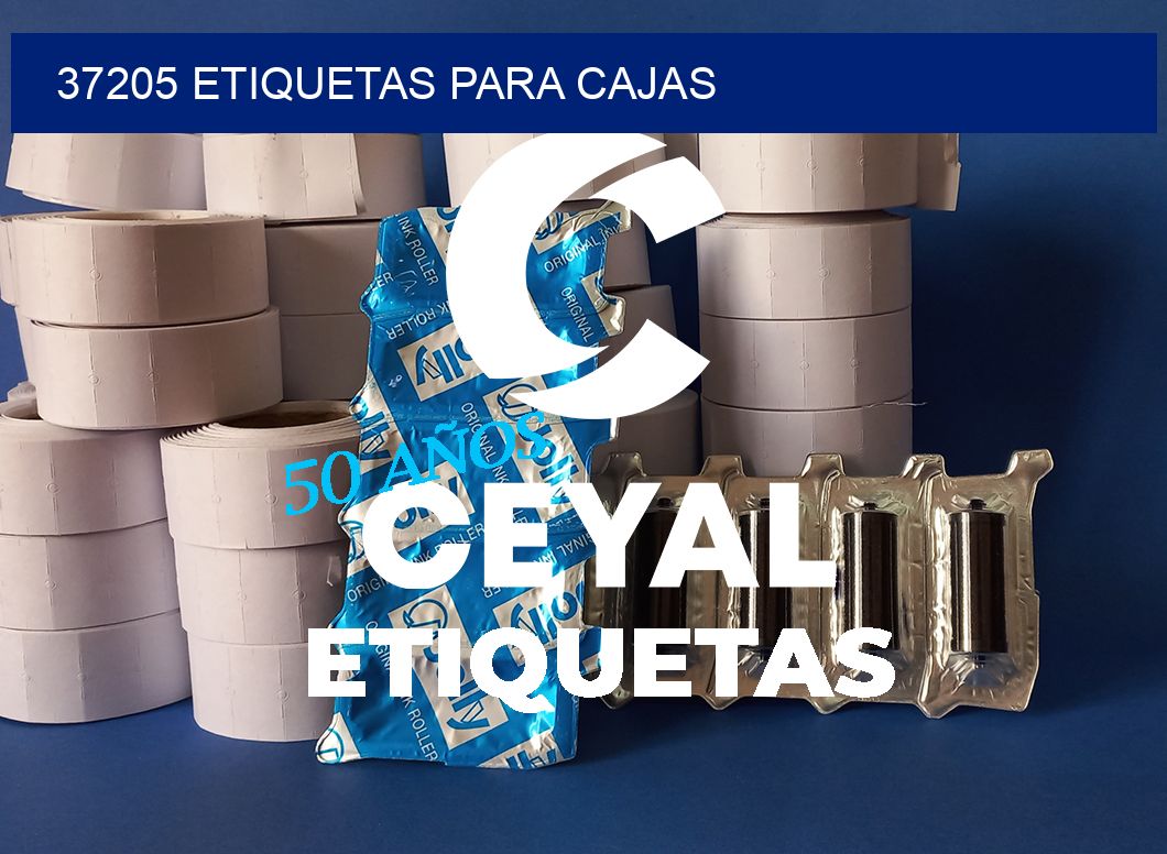 37205 ETIQUETAS PARA CAJAS