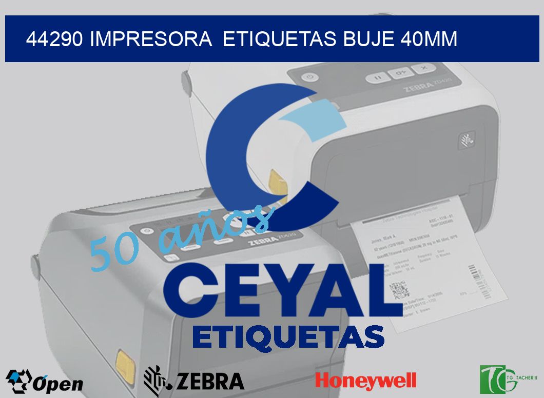 44290 impresora  etiquetas buje 40mm