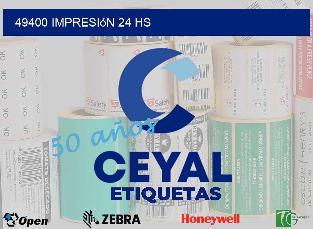 49400 impresión 24 hs