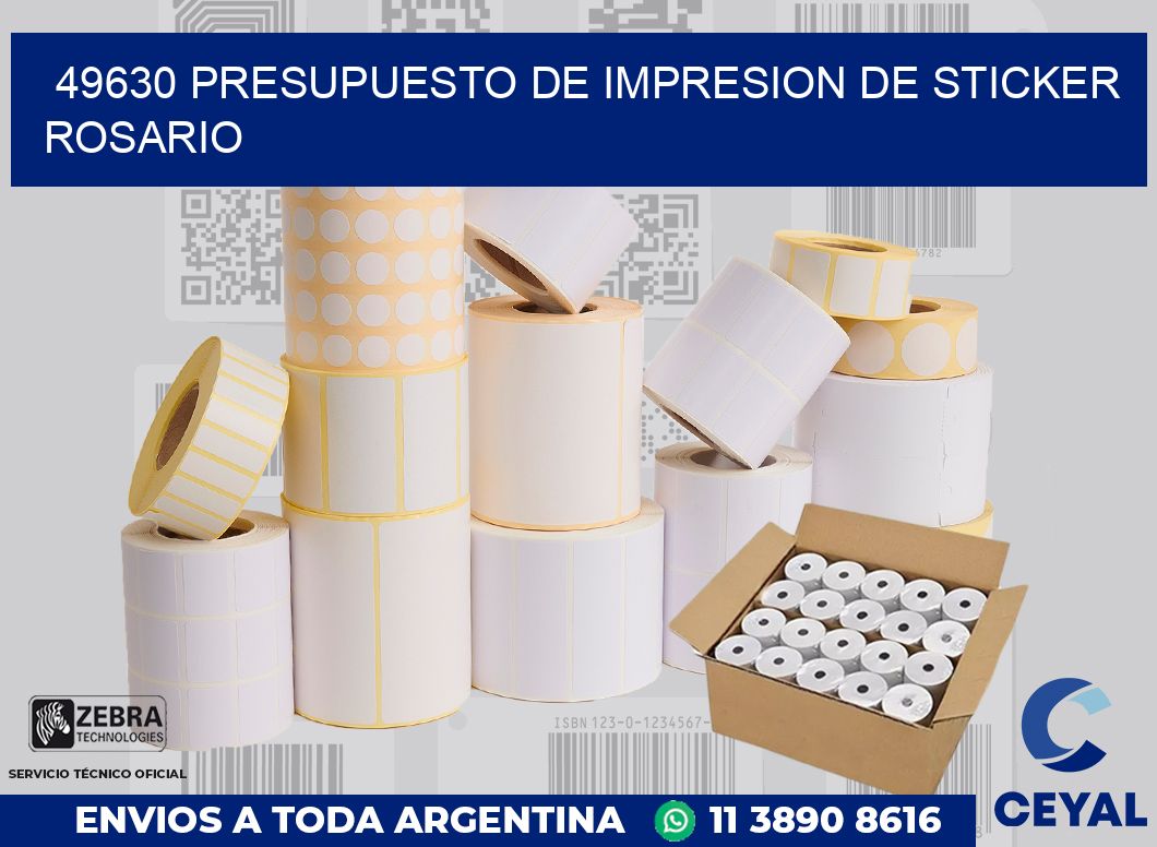 49630 PRESUPUESTO DE IMPRESION DE STICKER ROSARIO